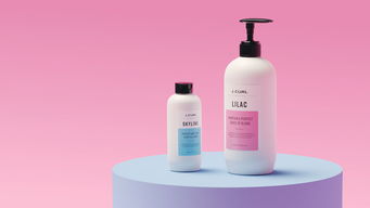 J. Curl头发护理产品包装设计 融合美学与功能的化妆品视觉革新